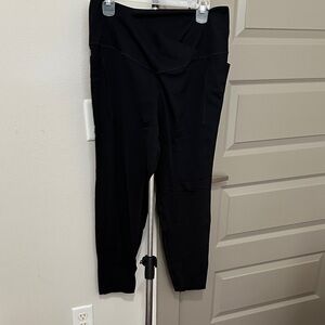 Black High-Waisted Leggings